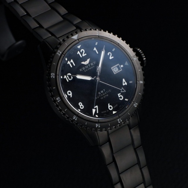 KENTEX（ケンテックス） スカイマンGMT 自動巻き 腕時計 メンズ SEIKO