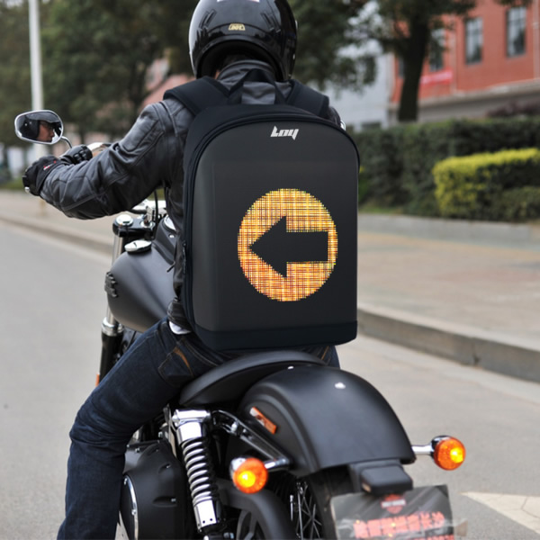 在庫あり　リュック スマートLEDバックパック ブラック おしゃれ かわいい SB-T2-BK リュック スマートLEDバックパック ブラック おしゃれ かわいい SB-T2