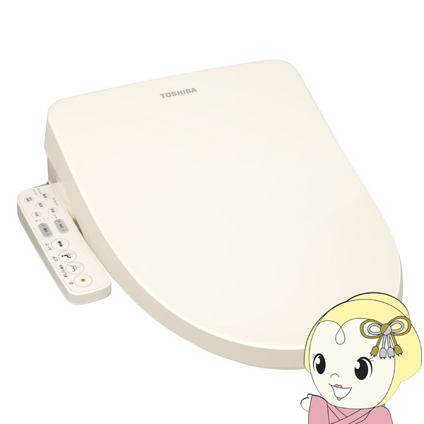温水便座 東芝 クリーンウォッシュ 温水洗浄便座 SCS-TRS1-N 貯湯式 パステルアイボリー｜ぎおん