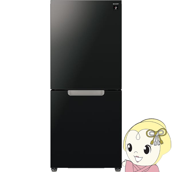 [\ 2-3TԈȍ~]① V[v SHARP 152L 49.5cm ǂhA 2hA PLAINLY vY}NX^[ sAubN SJ-GD15P-B