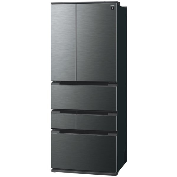 プラズマクラスター 冷蔵庫 SHARP（家電）（色：シルバー系）の