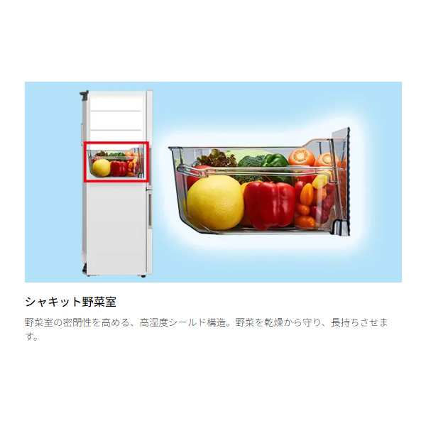 [予約 約1-2週間以降]【標準設置費込】冷蔵庫 シャープ 310L 2ドア冷蔵庫 右開き アコールブラック SJ-PD31K-B｜gion｜04