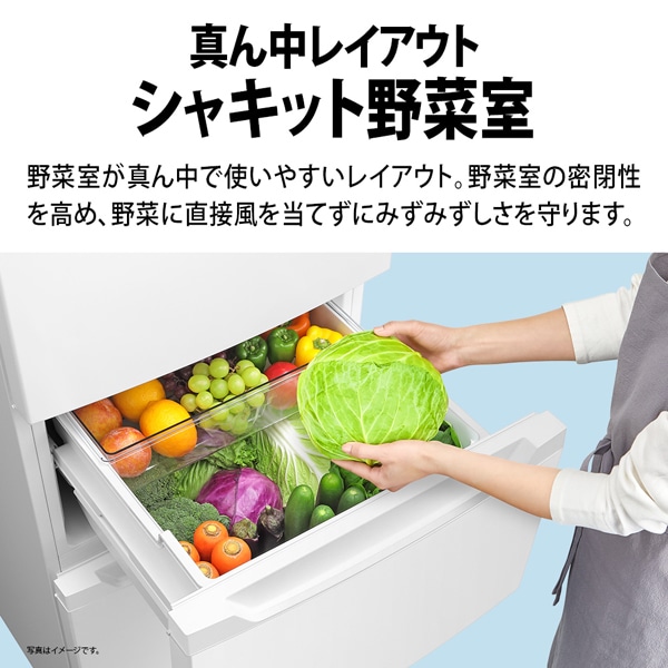 [予約 約2-3週間以降]冷蔵庫 【標準設置費込】 シャープ SHARP 317L 幅54.4cm 右開き 3ドア プラズマクラスター マットグレーSJ-PT32P-H ぎおん | SHARP | 08