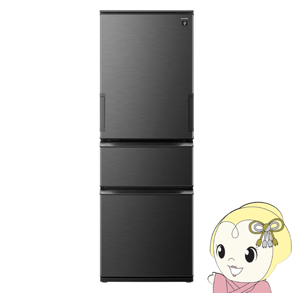 [�\�� ��1-2�T�Ԉȍ~]�①�Ɂy�W���ݒu��zSHARP �V���[�v 374L 3�h�A �_�[�N�A�b�V���O���[ SJ-PW37R-H