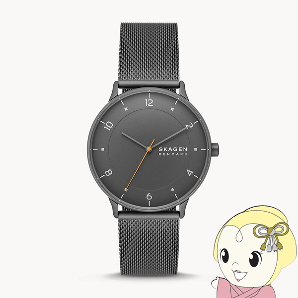 国内正規品】腕時計 スカーゲン SKAGEN メンズ RIIS 三針 チャコール