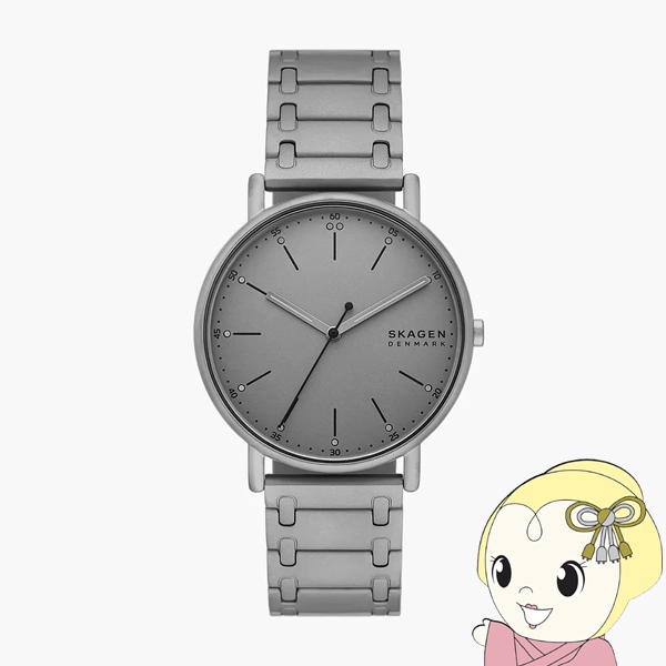 SKAGEN（スカーゲン） 腕時計「SIGNATUR」 ステンレス ブレスレットウォッチ グレー SKW6913