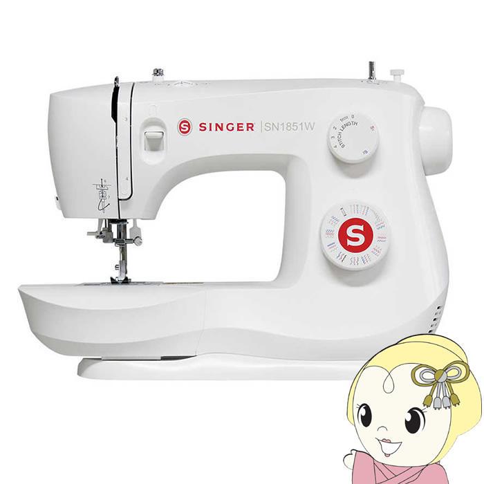 電動ミシン SINGER シンガー コンピュータミシン SN1851W