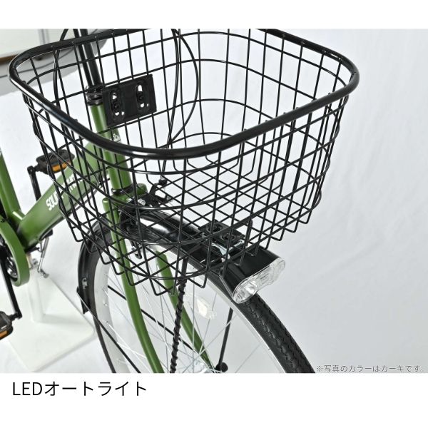 美和商事 【メーカー直送】 自転車 26インチ ソリッドパイソン26 外装6