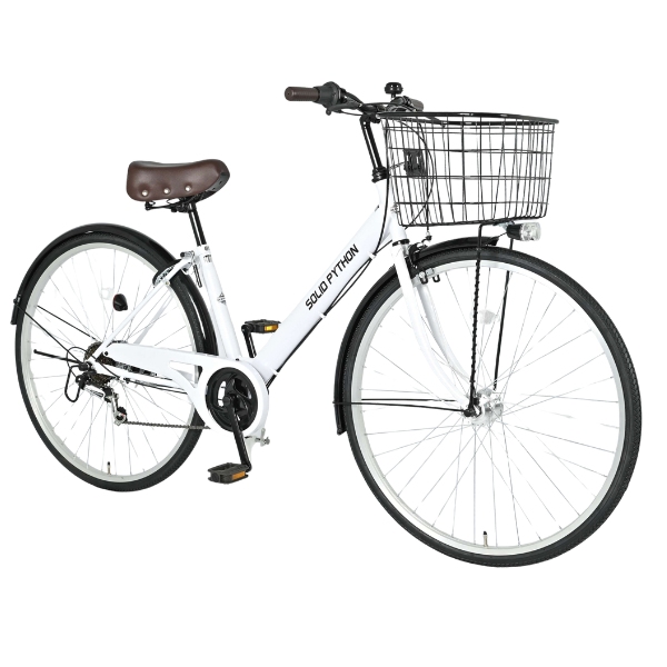 美和商事 【メーカー直送】 自転車 27インチ ソリッドパイソン27 外装6
