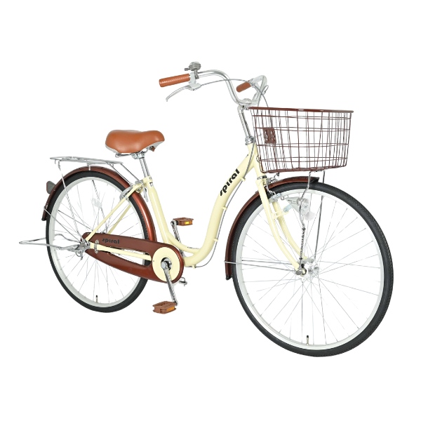 美和商事 【メーカー直送】 自転車 26インチ スパイラル26 LEDオート
