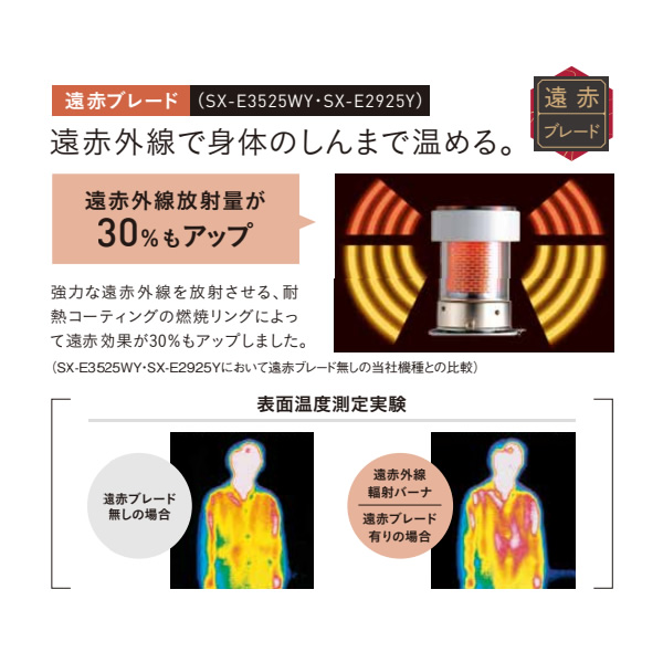 CORONA（コロナ） 石油ストーブ SX-E3525WY-HD ポータブル石油ストーブ