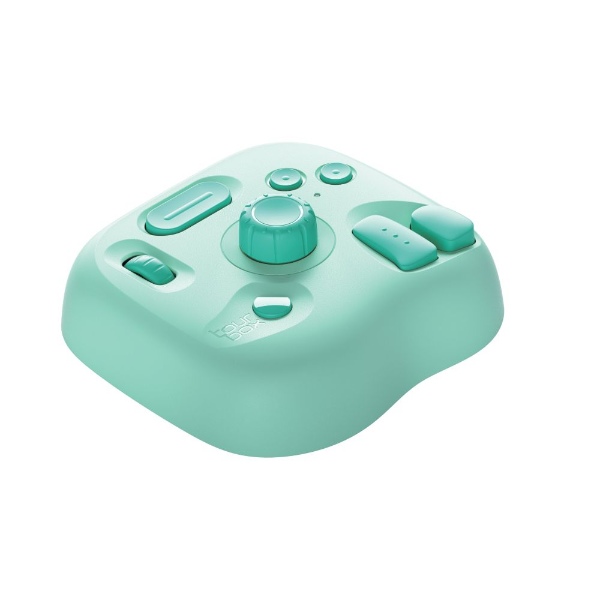 Tourbox Lite Bluetooth（アクアグリーン） TourBox Windows / macOS 対応 左手デバイス Bluetooth接続 Lite