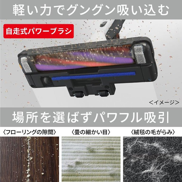 掃除機 三菱 MITSUBISHI サイクロン式クリーナーBe-K メタルグレー  TC-ED2E-H | 三菱電機 | 02