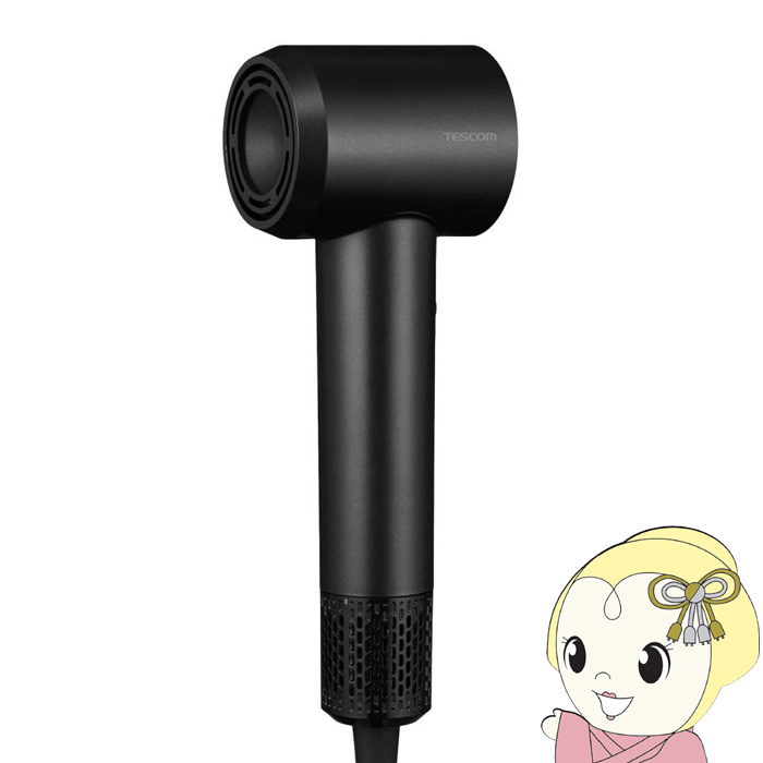 [�\��]�w�A�h���C���[ TESCOM �e�X�R�� �u���b�N �}�C�i�X�C�I�� �w�A�[�h���C���[ TD620A-K