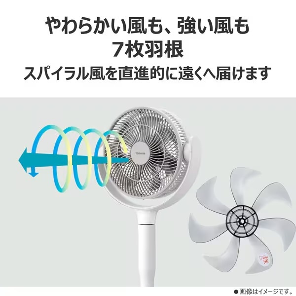 TOSHIBA（東芝） サーキュレーター DCモーター搭載 スタンド型 TFC