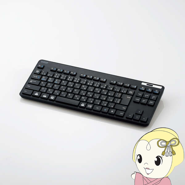 �G���R�� Bluetooth�~�j�L�[�{�[�h ���^ �����u������ �R�� �}���`�y�A�����O�Ή� �u���b�N TK-FBM119KBK