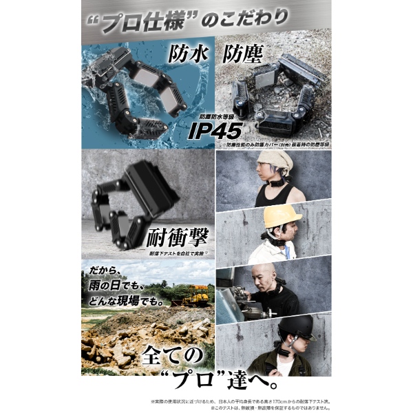 ネッククーラーPro R4 サンコー THANKO ブラック TKPNC22BK ネッククーラー プロ 防水・防塵・耐衝撃 現場仕事や工場内などでおすすめ |  | 03