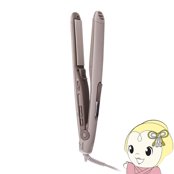 ヘアーアイロン テスコム プロテクトイオン スチームヘアーアイロン クレイベージュ TS850A-C | テスコム