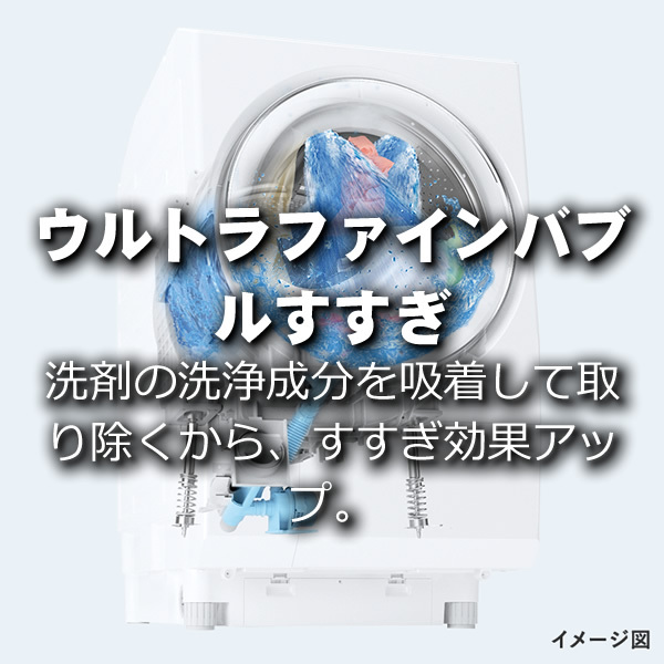 設置込/左開き】東芝 ドラム式洗濯機 ZABOON 12.0kg グランホワイト TW-127XP1L-W ぎおん ぎおん - 通販 -  PayPayモール