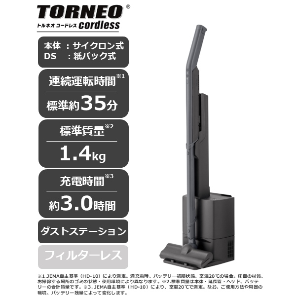 TOSHIBA（東芝） 掃除機 コードレススティッククリーナー トルネオ