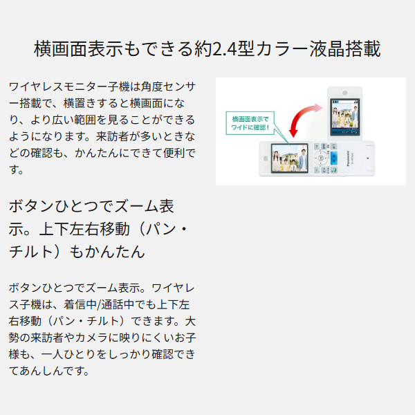 Panasonic(パナソニック) テレビドアホン VL-N35AHF ワイヤレス Panasonic(パナソニック) テレビドアホン VL-N35AHF ワイヤレス