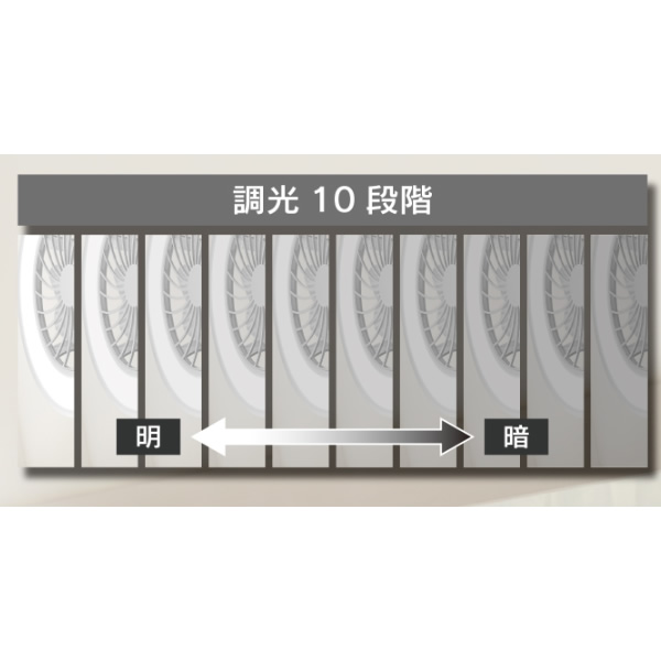 シーリングファンライト 10畳 調光 調色 風速調整 ベルソス タイマー リモコン付 VS-IT005S-WH |  | 02