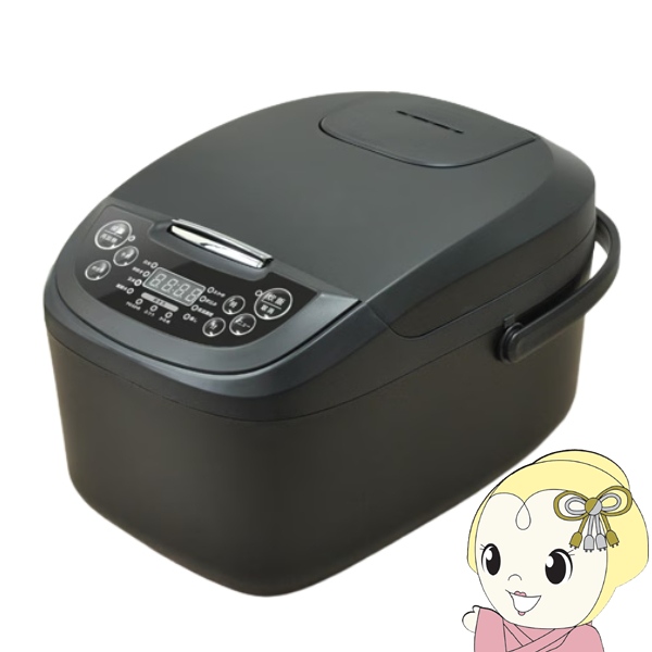 VERSOS（ベルソス） 炊飯器 一升炊き 10合 マイコン炊飯器 ブラック VS