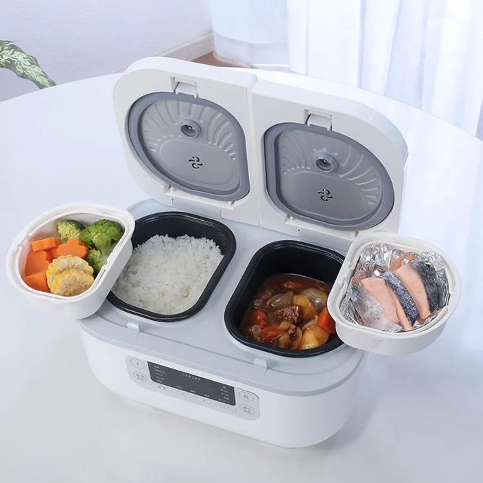 【最安値】ベルソス　ダブルクック【新品未開封】 VERSOS ベルソス 炊飯器 多機能炊飯器 ダブルクック マルチ調理