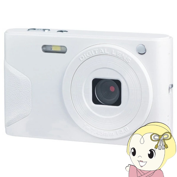 コンパクトデジタルカメラ VERSOS ベルソス ホワイト VS-N005SY-W 写真