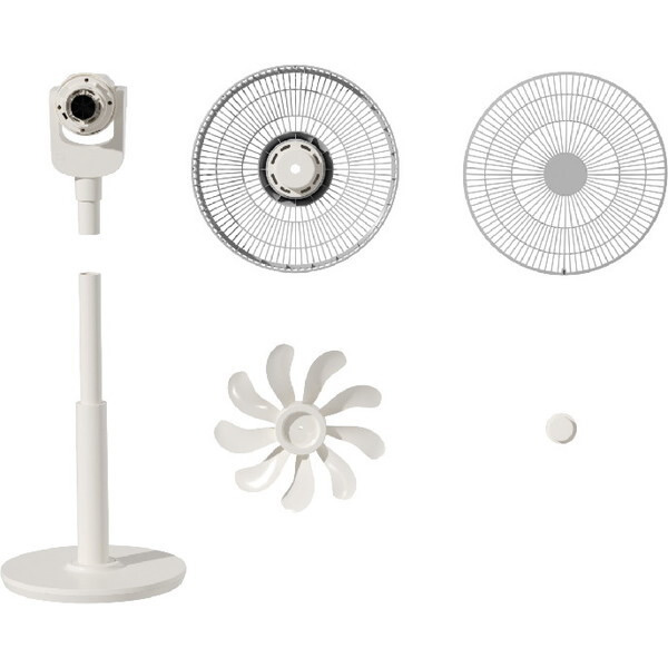VERSOS（ベルソス） リビング扇風機 サーキュレーター DCモーター搭載