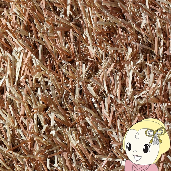 人工芝 ビビッドターフ 赤銅色 巾1m×長さ10m 切り捨てるがし分かりやすい 抗菌・防真菌細工 ユニオンビズ VT-BRN-0110 花、ガーデニング-人工芝