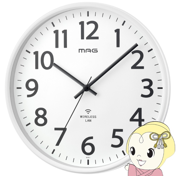 ノア精密 MAG 無線LAN シグナルキーパー W-811-WH-Z (時計) 価格