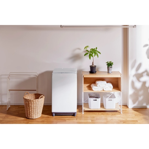 ツインバード（TWINBIRD） 洗濯機 WM-ED55W 全自動電気洗濯機 5.5kg
