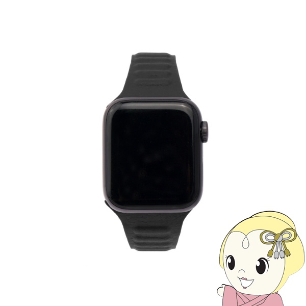 WEARPLANET Apple Watch 41 40 38mm用Slim Line マグネットリンクバンド Deep Black WP23199AWBK ディープブラック｜gion