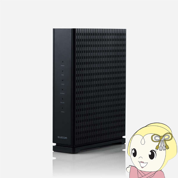 �G���R�� Wi-Fi 7�Ή� ����LAN���[�^�[ 2.5G�Ή� �u���b�N WRC-BE36QSD-B