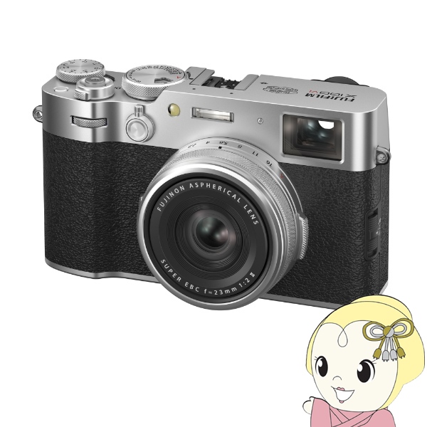 �x�m�t�C���� FUJIFILM X100VI ���p2����ݒ胂�f�� �V���o�[ �R���p�N�g�f�W�^���J���� X100�V���[�Y