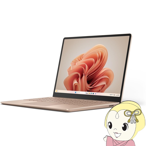 ノートパソコン Microsoft Surface Laptop Go 3（サーフェス ラップトップ ゴー 3） XKQ-00015 [サンドストーン] 12.4インチ｜ぎおん