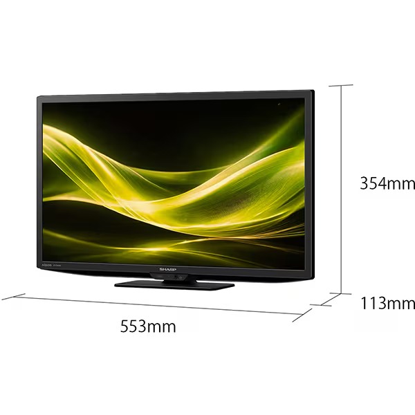 テレビ 2T-C24GE1 SHARP シャープ AQUOS アクオス GE1ライン 液晶テレビ 24V型 ハイビジョン 外付HDD対応/srmの画像
