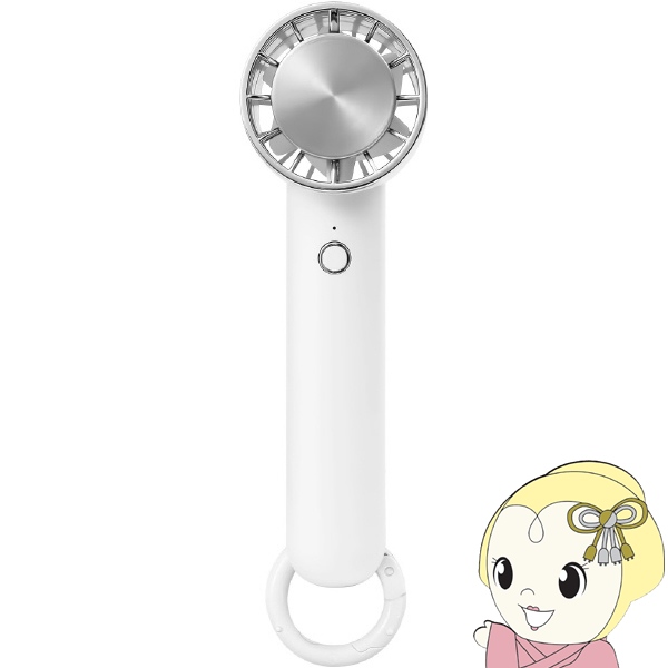 USB�[�d�� �N�[���v���[�g�t�@�� �J���r�i�t �E�B���W�[ WINSY �g���[�h���� TRADE ONE  �z���C�g 30806-WH/srm