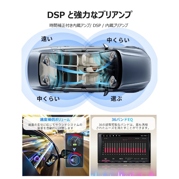 カーナビ ATOTO A6G2A7PF 7インチ Android カーナビゲーション カーオーディオ/srmの画像
