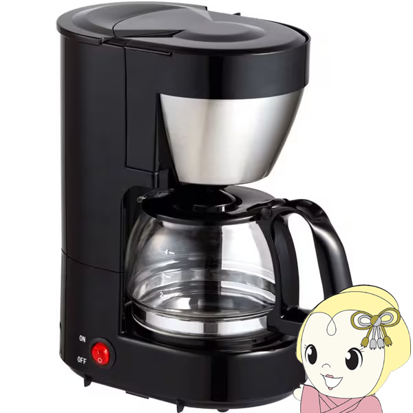 �A�r�e���b�N�X �R�[�q�[���[�J�[ ACD365-K �h���b�v�� �ۉ��@�\�t