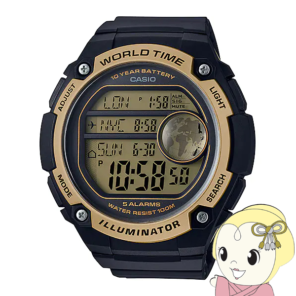 Yahoo! Yahoo!ショッピング(ヤフー ショッピング)腕時計 【逆輸入品】カシオ CASIO チープカシオ チプカシ スタンダード デジタル メンズ  AE-3000W-9AV