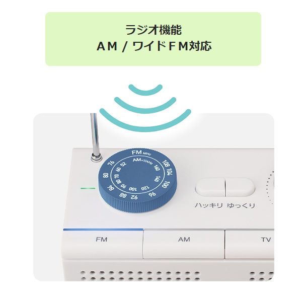 KING JIM（キングジム） KING JIM AM20シロ arema お手元スピーカー AM