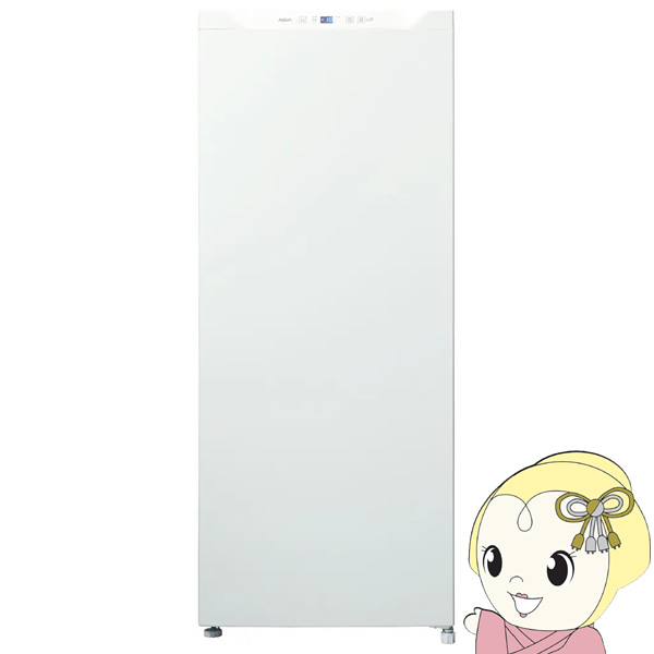 AQUA [予約]冷凍庫 アクア 122L 右開き サテンホワイト AQF-F12R