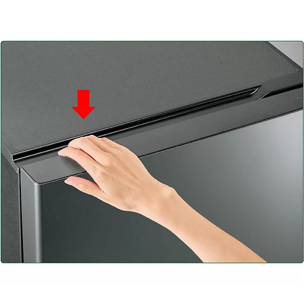 [予約]【京都は標準設置込み】冷蔵庫 AQUA アクア 右開き 170L 2ドア ダークシルバー AQR-17R-DS/srm | AQUA | 08