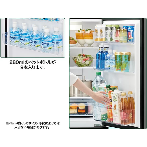 冷蔵庫 【標準設置無料】 AQUA アクア 右開き 201L 2ドア ダークシルバー AQR-20R-DS　ぎおん | AQUA | 07