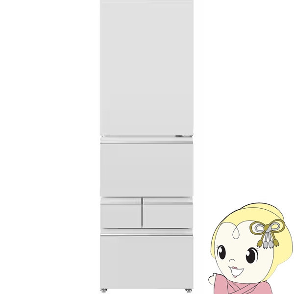 [�\�� ��1�T�Ԉȍ~]�①�� �y�ݒu���z AQUA �A�N�A 401L ��60cm �E�J�� 5�h�A ���C�g�O���[ AQR-S40A-W/srm