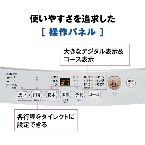 AQUA（アクア） 洗濯機 【京都は標準設置込み】全自動洗濯機 洗濯