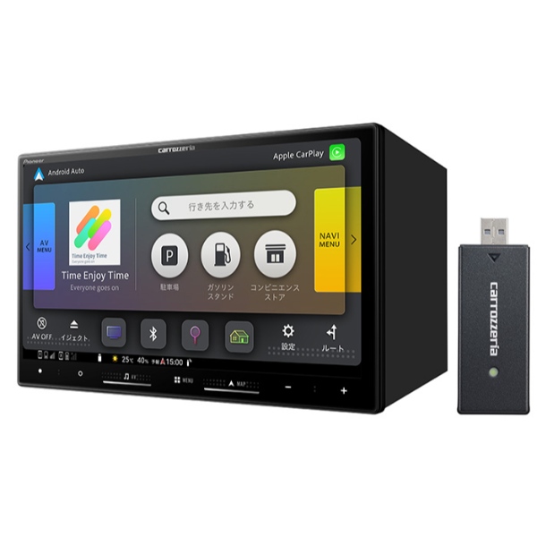 カロッツェリア カーナビ パイオニア 楽ナビ AVIC-RQ722-DC