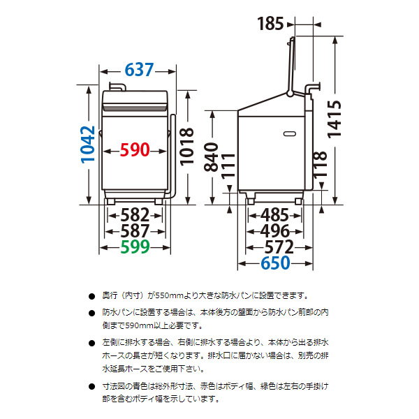 洗濯機 標準設置込 縦型 TOSHIBA 東芝 洗濯10kg乾燥4.5kg 洗濯乾燥機 ボルドーブラウン ZABOON AW-10VP3-T｜gioncard｜10